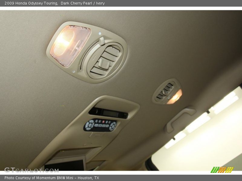 Dark Cherry Pearl / Ivory 2009 Honda Odyssey Touring