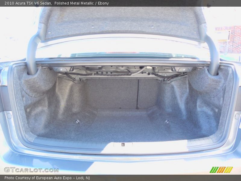 Polished Metal Metallic / Ebony 2010 Acura TSX V6 Sedan