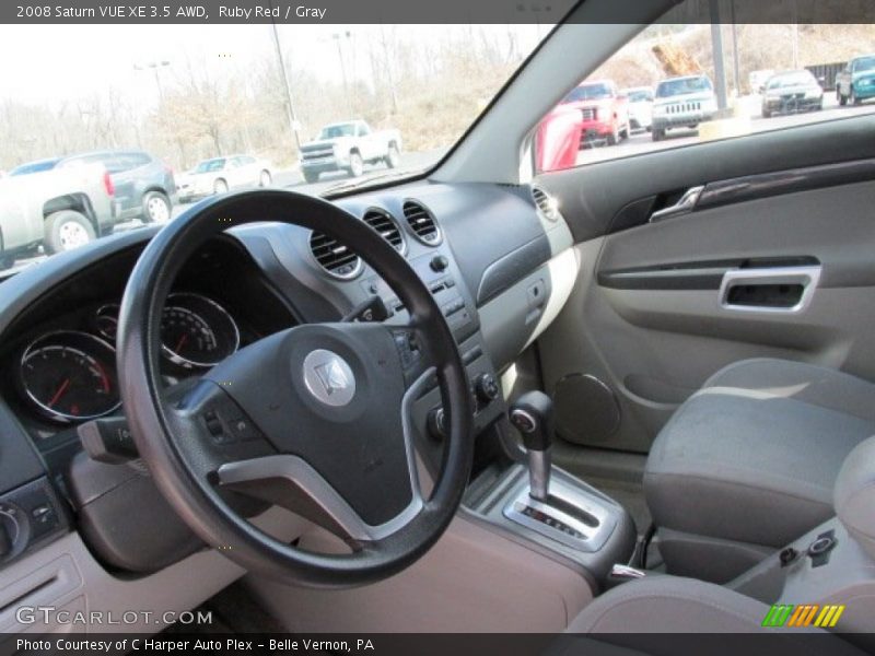 Ruby Red / Gray 2008 Saturn VUE XE 3.5 AWD