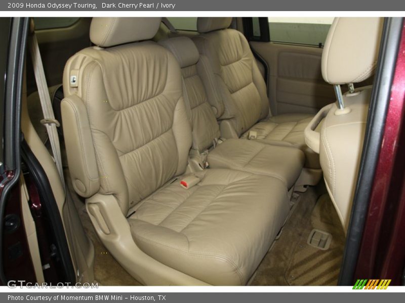 Dark Cherry Pearl / Ivory 2009 Honda Odyssey Touring