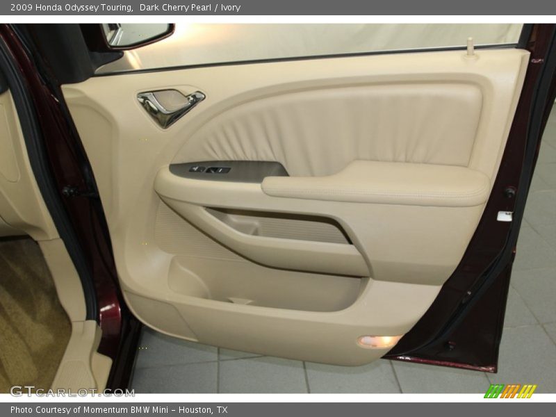 Dark Cherry Pearl / Ivory 2009 Honda Odyssey Touring