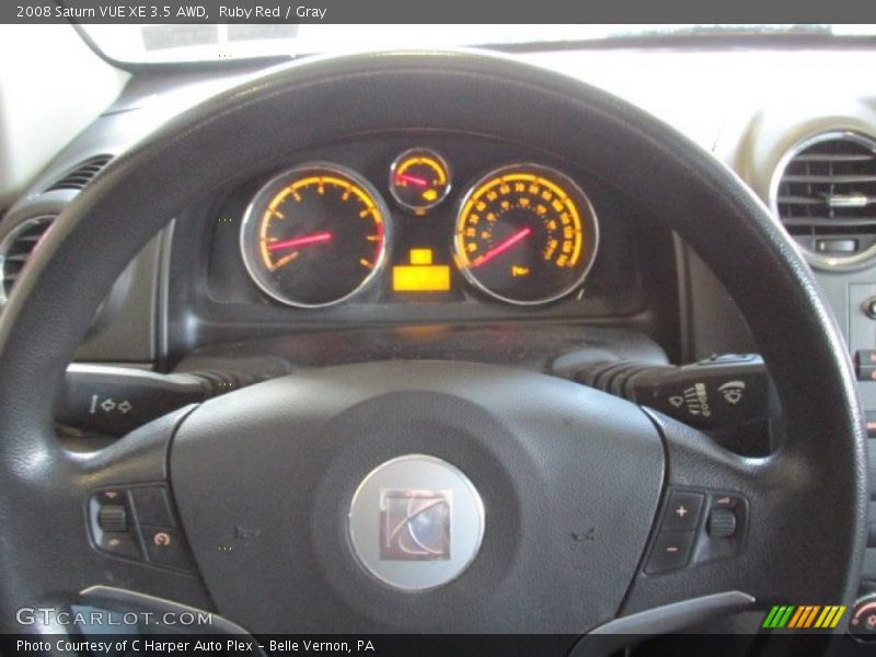 Ruby Red / Gray 2008 Saturn VUE XE 3.5 AWD