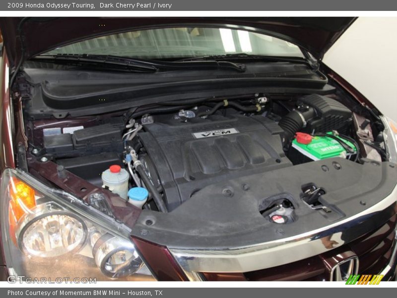 Dark Cherry Pearl / Ivory 2009 Honda Odyssey Touring