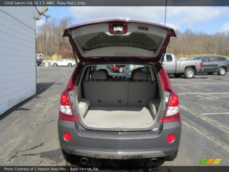 Ruby Red / Gray 2008 Saturn VUE XE 3.5 AWD