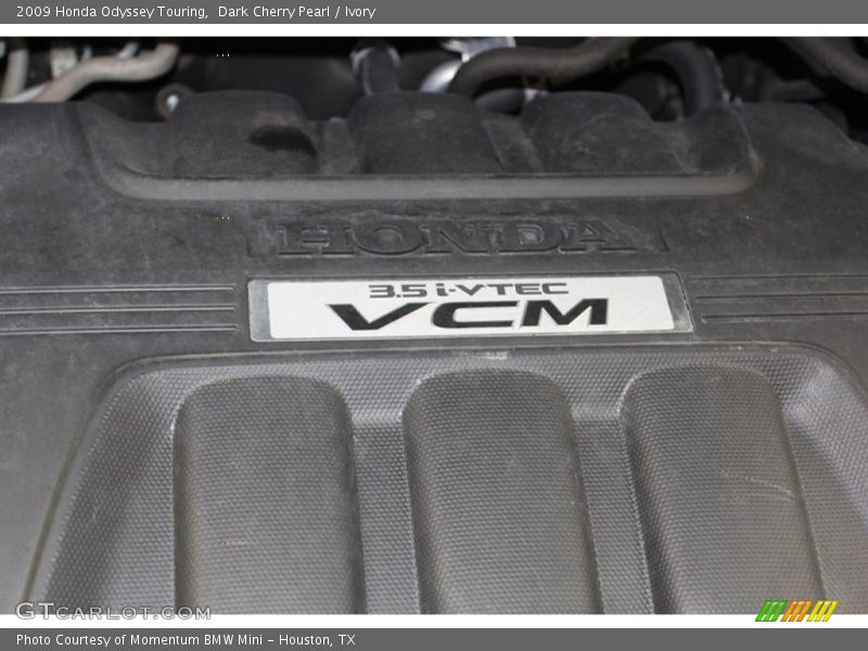Dark Cherry Pearl / Ivory 2009 Honda Odyssey Touring