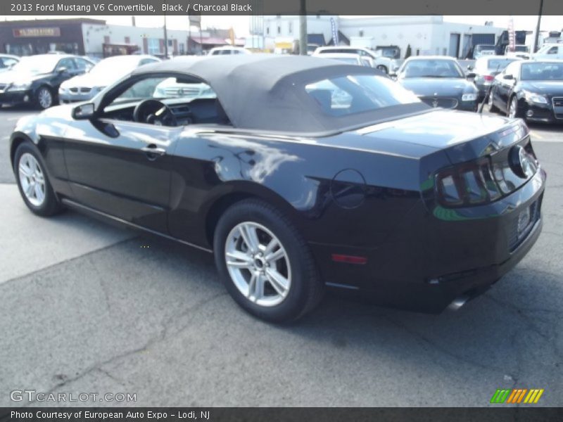 Black / Charcoal Black 2013 Ford Mustang V6 Convertible