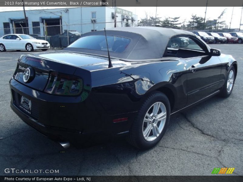 Black / Charcoal Black 2013 Ford Mustang V6 Convertible