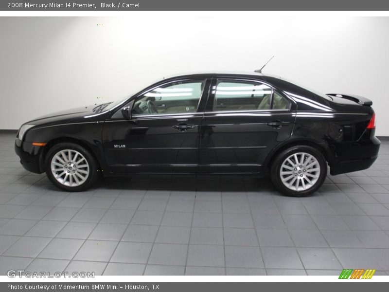 Black / Camel 2008 Mercury Milan I4 Premier