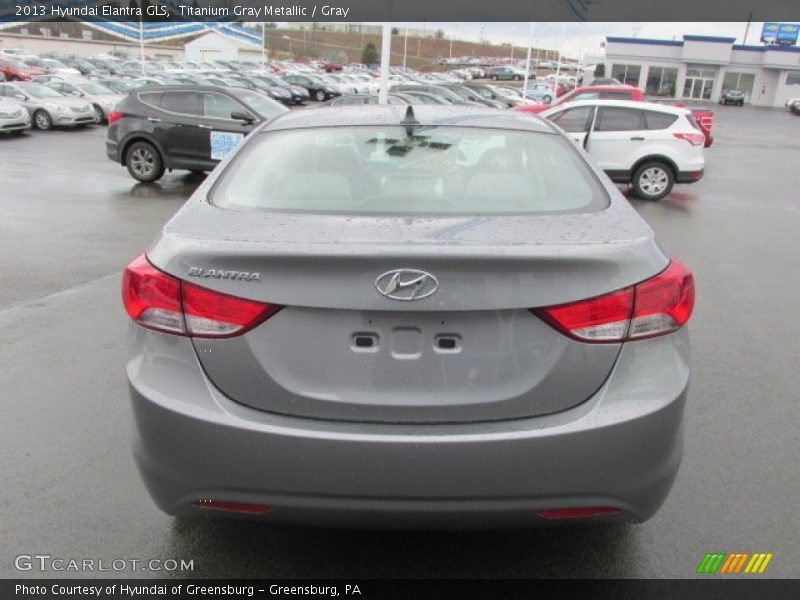 Titanium Gray Metallic / Gray 2013 Hyundai Elantra GLS