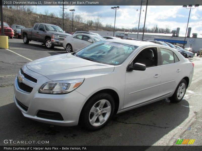 Silver Ice Metallic / Jet Black/Titanium 2013 Chevrolet Malibu LS