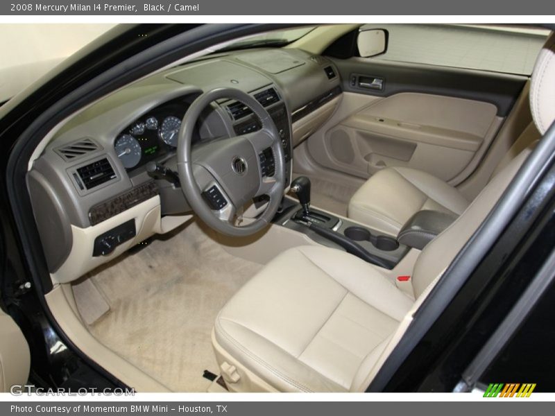 Black / Camel 2008 Mercury Milan I4 Premier