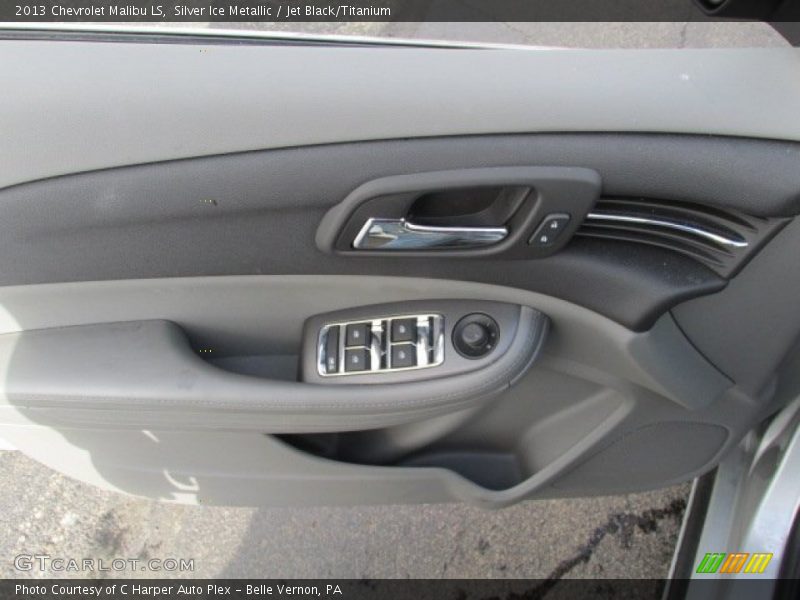 Silver Ice Metallic / Jet Black/Titanium 2013 Chevrolet Malibu LS
