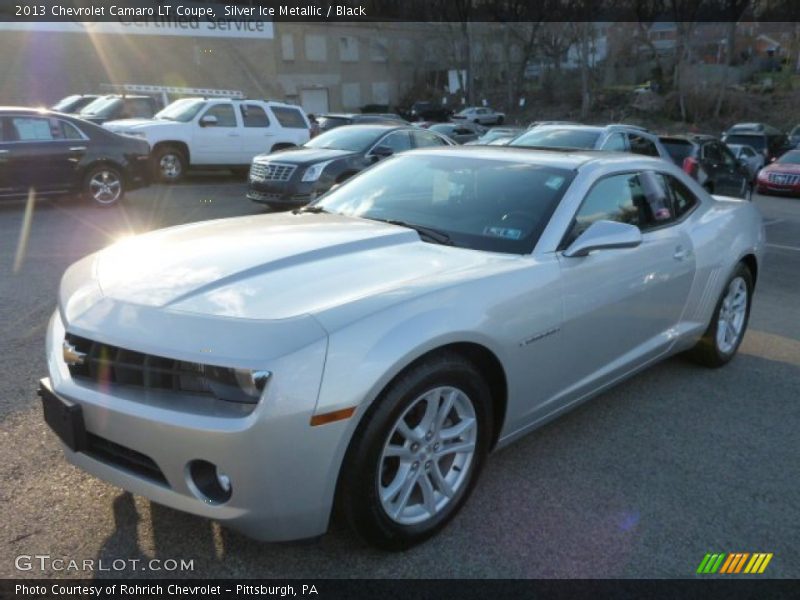 Silver Ice Metallic / Black 2013 Chevrolet Camaro LT Coupe
