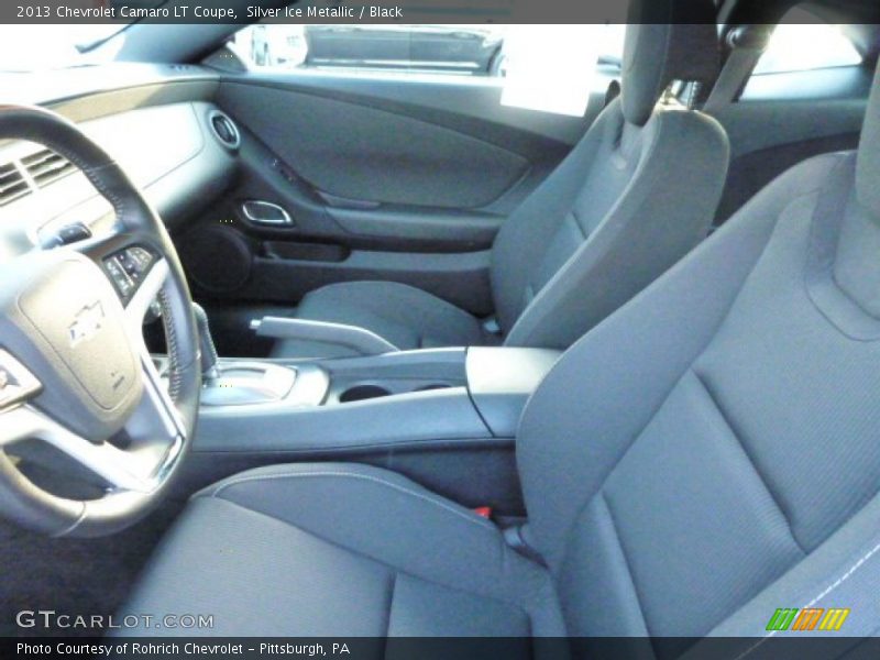 Silver Ice Metallic / Black 2013 Chevrolet Camaro LT Coupe