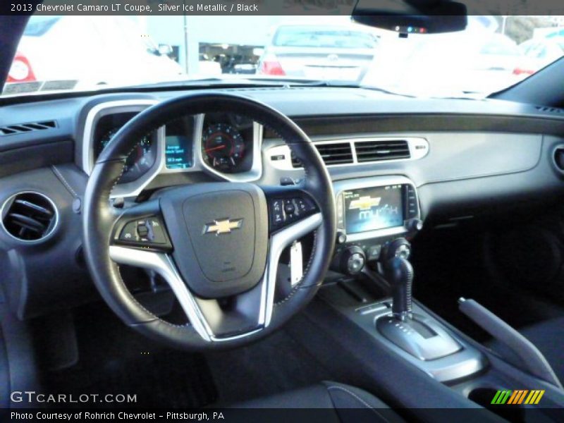 Silver Ice Metallic / Black 2013 Chevrolet Camaro LT Coupe