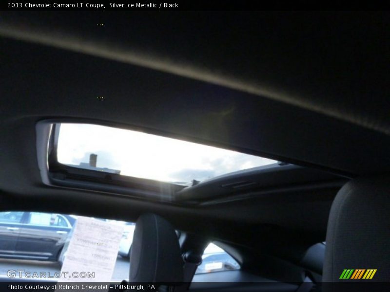 Silver Ice Metallic / Black 2013 Chevrolet Camaro LT Coupe