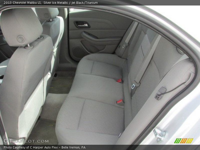 Rear Seat of 2013 Malibu LS