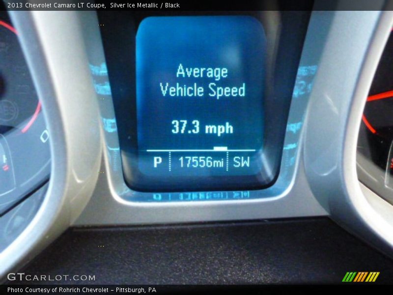 Silver Ice Metallic / Black 2013 Chevrolet Camaro LT Coupe