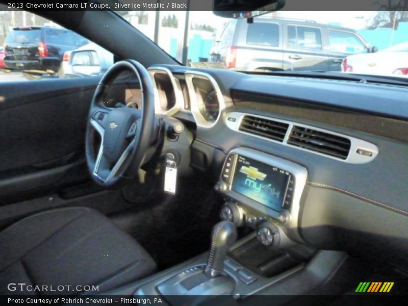Silver Ice Metallic / Black 2013 Chevrolet Camaro LT Coupe
