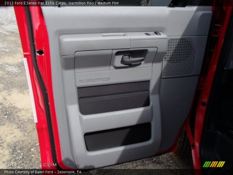 Vermillion Red / Medium Flint 2013 Ford E Series Van E150 Cargo