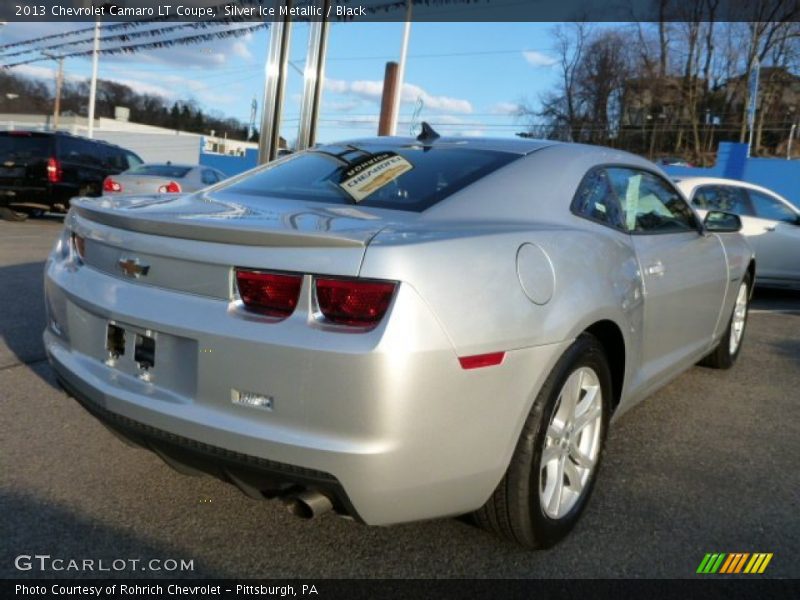 Silver Ice Metallic / Black 2013 Chevrolet Camaro LT Coupe