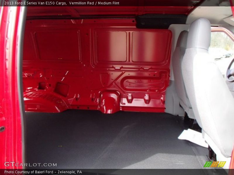 Vermillion Red / Medium Flint 2013 Ford E Series Van E150 Cargo