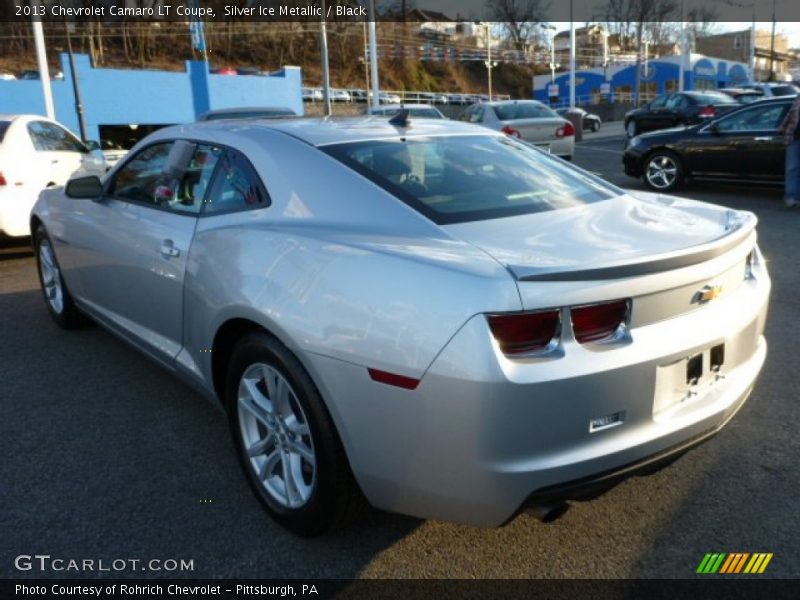 Silver Ice Metallic / Black 2013 Chevrolet Camaro LT Coupe