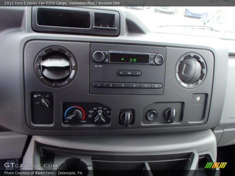 Vermillion Red / Medium Flint 2013 Ford E Series Van E150 Cargo