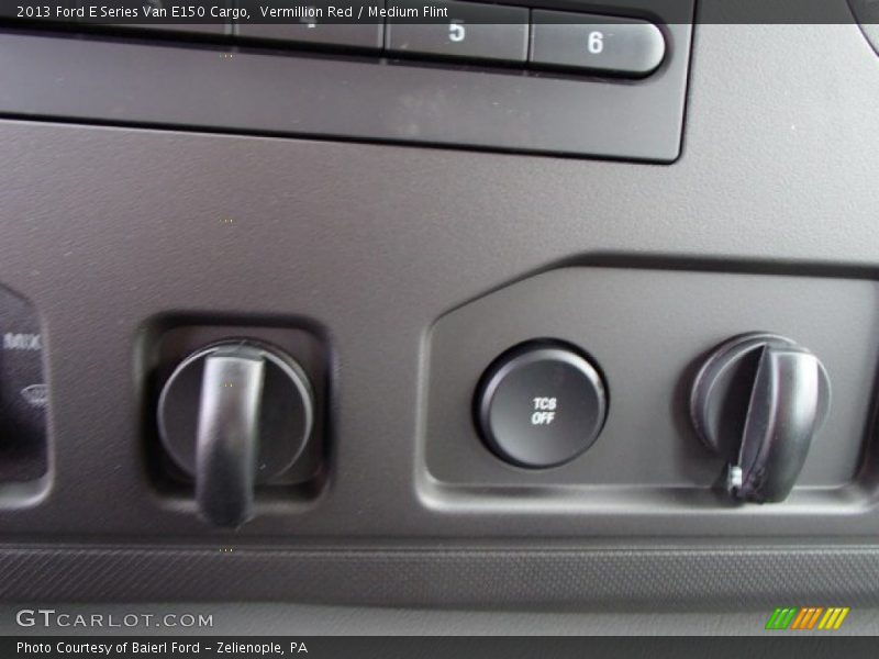 Vermillion Red / Medium Flint 2013 Ford E Series Van E150 Cargo