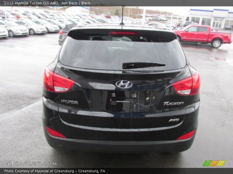 Ash Black / Black 2013 Hyundai Tucson GLS AWD