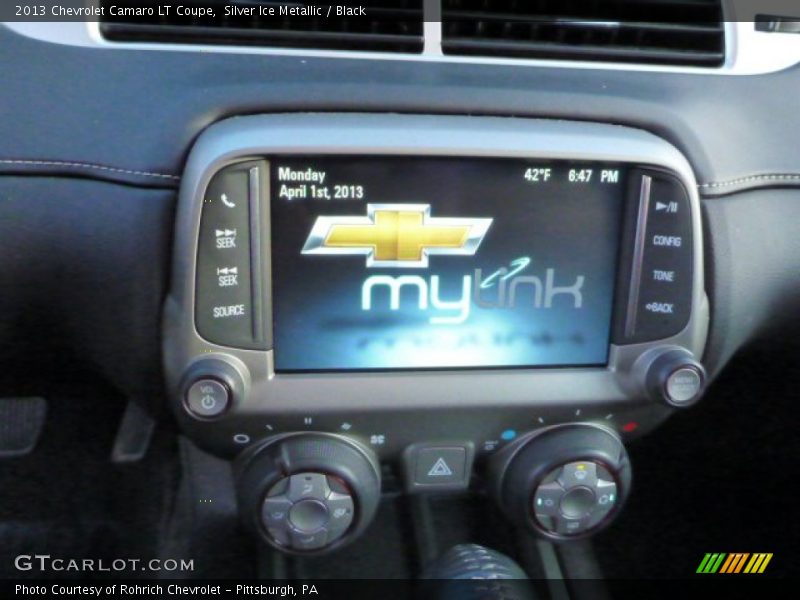 Silver Ice Metallic / Black 2013 Chevrolet Camaro LT Coupe