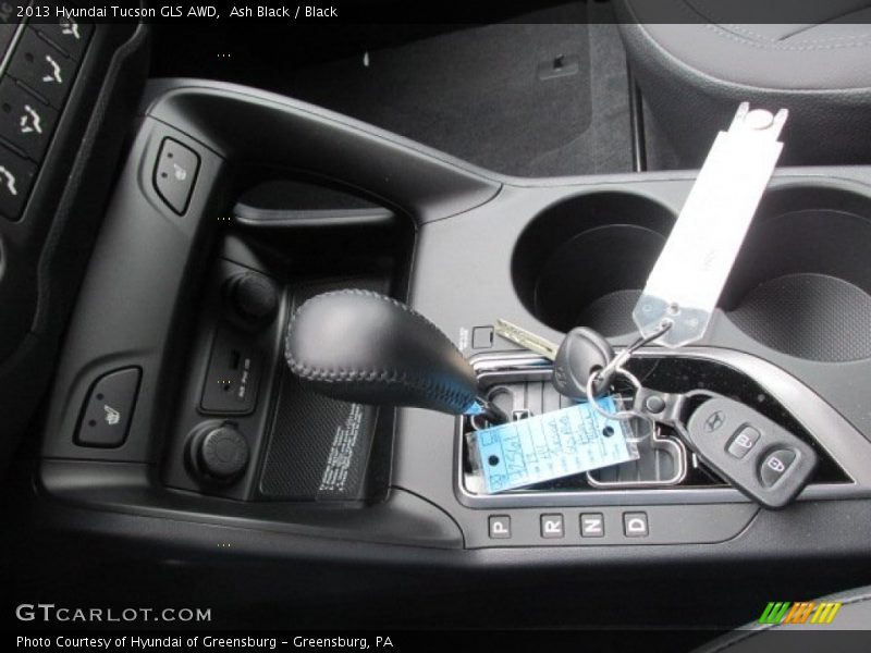 Ash Black / Black 2013 Hyundai Tucson GLS AWD
