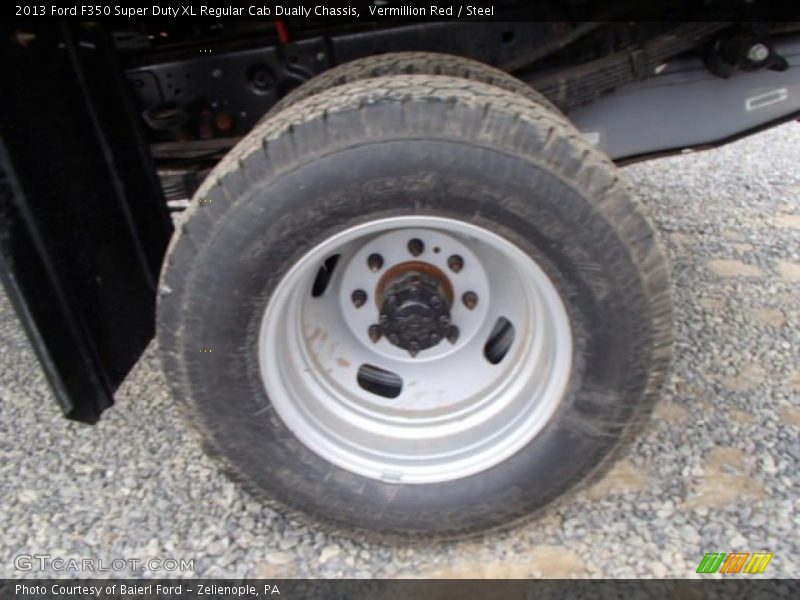  2013 F350 Super Duty XL Regular Cab Dually Chassis Wheel
