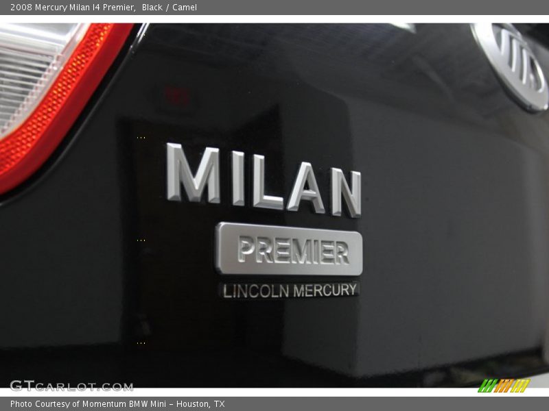 Black / Camel 2008 Mercury Milan I4 Premier