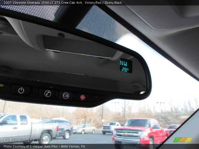 Victory Red / Ebony Black 2007 Chevrolet Silverado 1500 LT Z71 Crew Cab 4x4