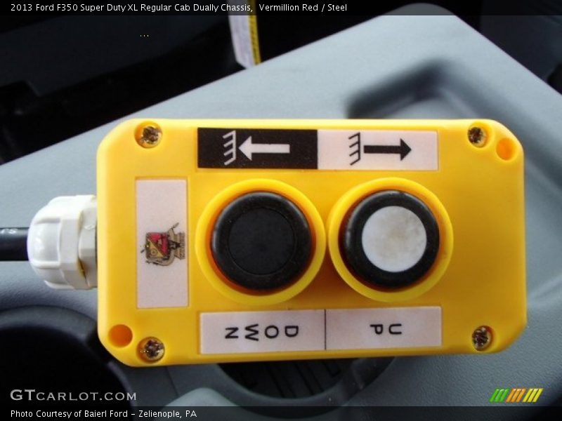 Controls of 2013 F350 Super Duty XL Regular Cab Dually Chassis