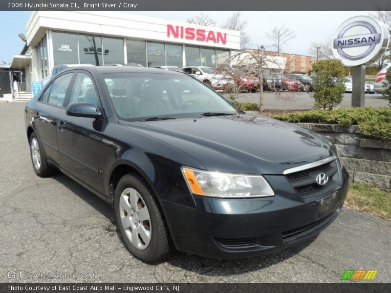 Bright Silver / Gray 2006 Hyundai Sonata GL