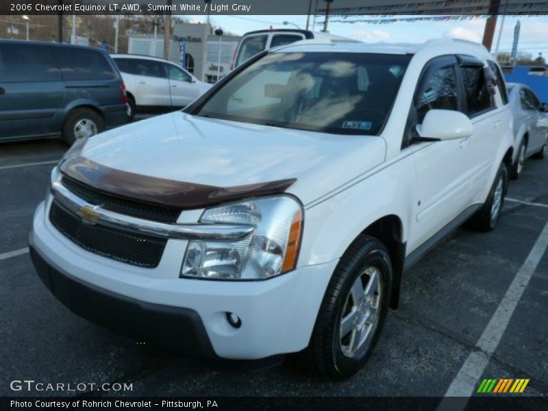 Summit White / Light Gray 2006 Chevrolet Equinox LT AWD