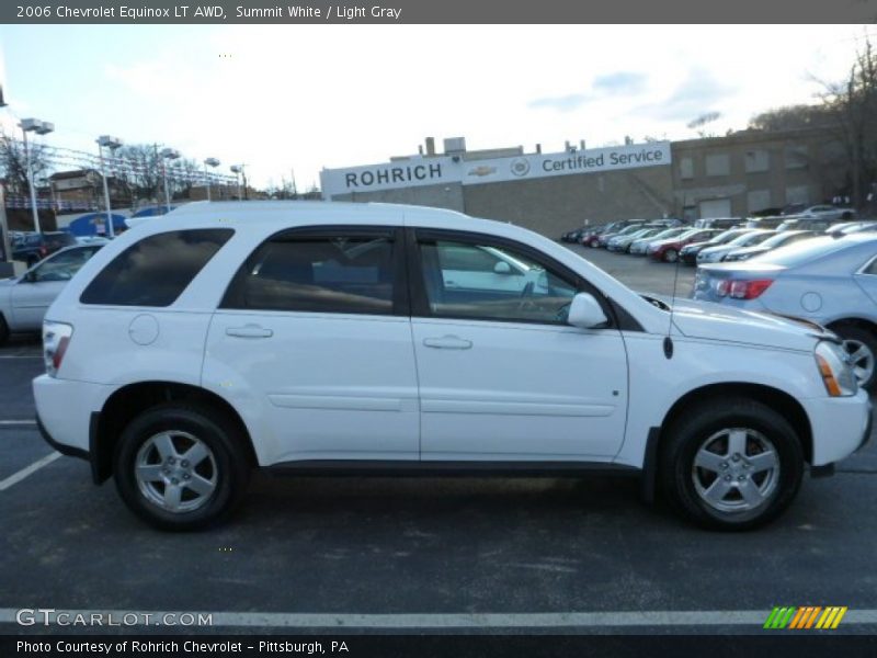 Summit White / Light Gray 2006 Chevrolet Equinox LT AWD