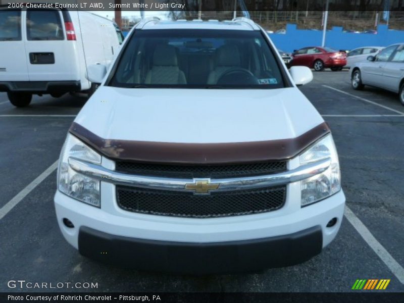 Summit White / Light Gray 2006 Chevrolet Equinox LT AWD