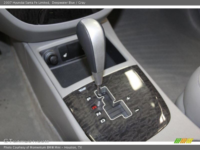 Deepwater Blue / Gray 2007 Hyundai Santa Fe Limited