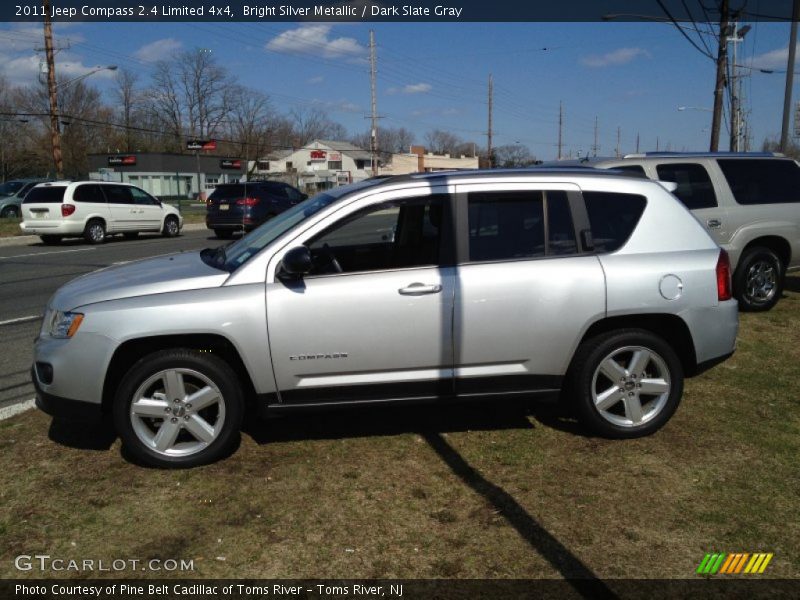 Bright Silver Metallic / Dark Slate Gray 2011 Jeep Compass 2.4 Limited 4x4