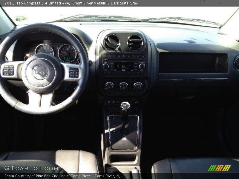 Bright Silver Metallic / Dark Slate Gray 2011 Jeep Compass 2.4 Limited 4x4