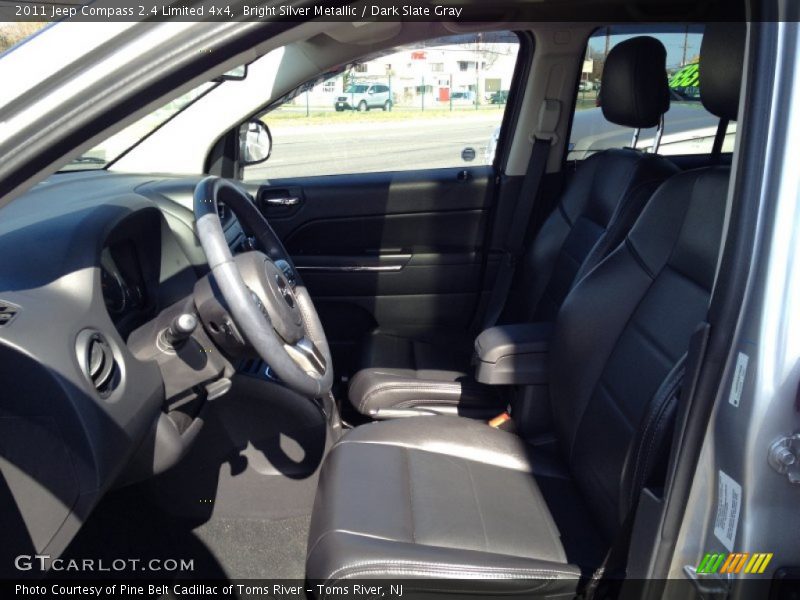 Bright Silver Metallic / Dark Slate Gray 2011 Jeep Compass 2.4 Limited 4x4