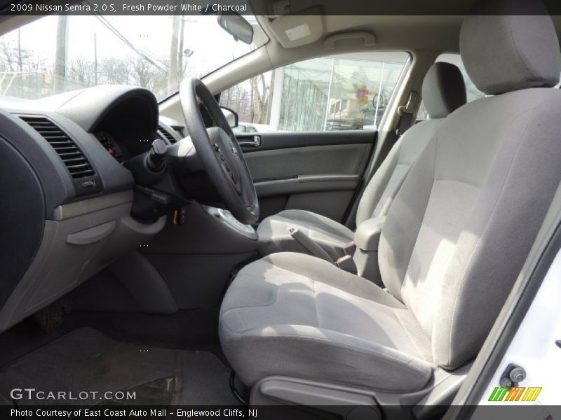 Front Seat of 2009 Sentra 2.0 S