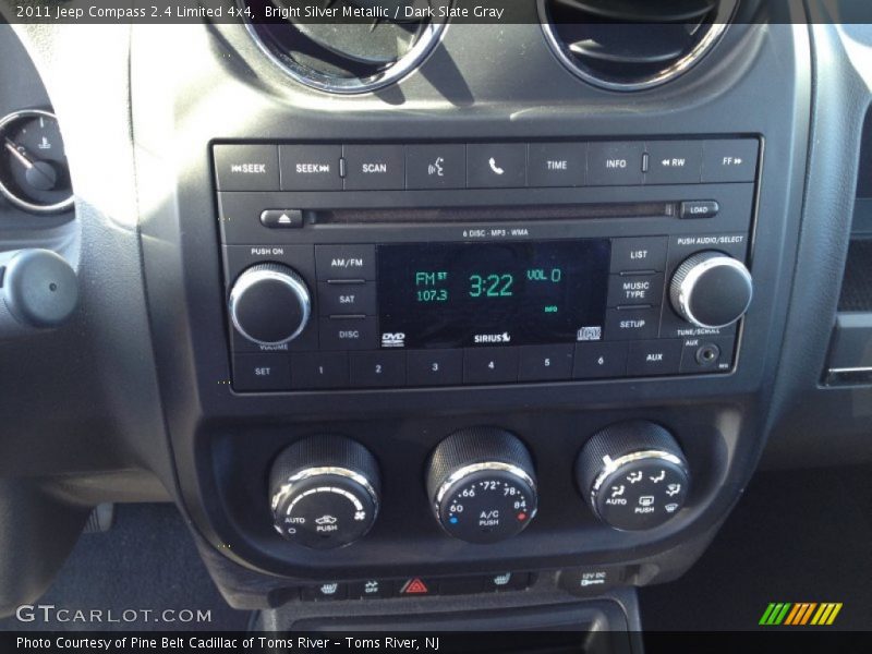 Bright Silver Metallic / Dark Slate Gray 2011 Jeep Compass 2.4 Limited 4x4