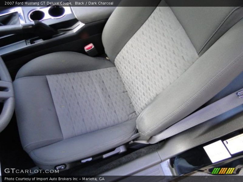 Black / Dark Charcoal 2007 Ford Mustang GT Deluxe Coupe