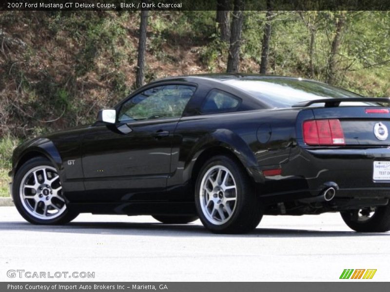 Black / Dark Charcoal 2007 Ford Mustang GT Deluxe Coupe