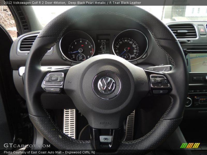 2012 Golf R 2 Door 4Motion Steering Wheel