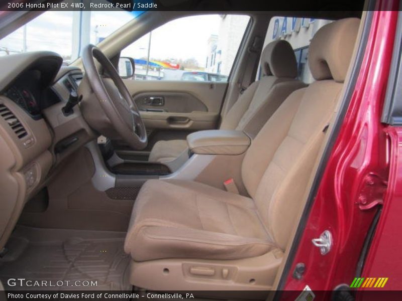 Front Seat of 2006 Pilot EX 4WD